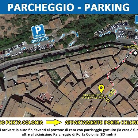 Appartamento Porta Colonia - Free Parking Cortona Exterior foto